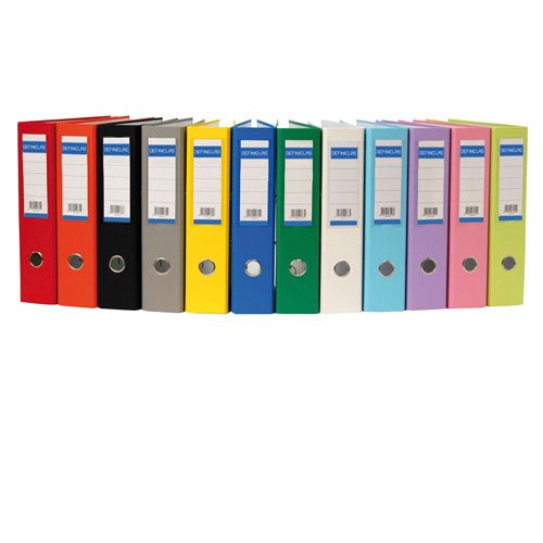 Archivador de documentos de colores