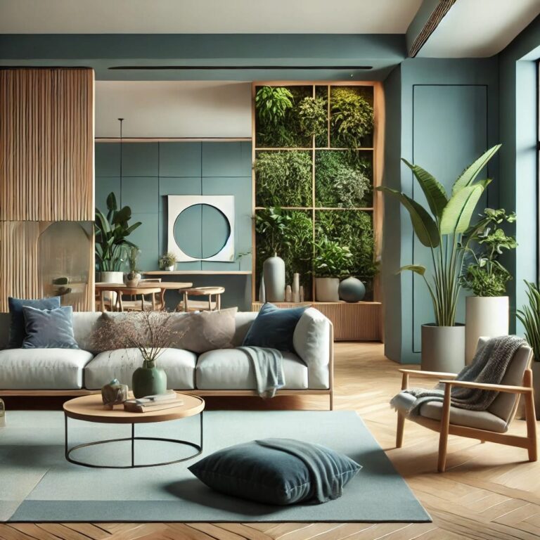 sala comedor inspirada en las tendencias decorativas 2025