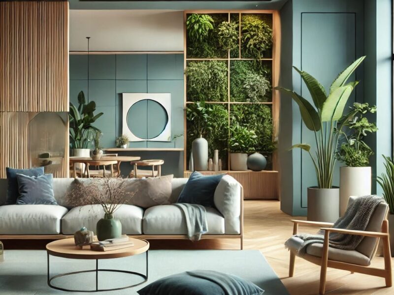 sala comedor inspirada en las tendencias decorativas 2025