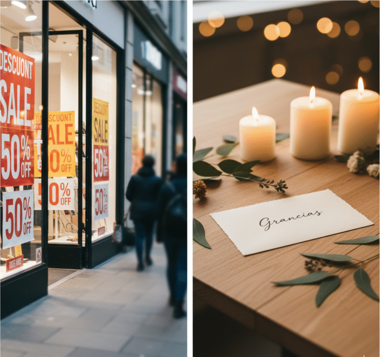 Campañas navideñas con propósito: comunica emociones, no descuentos.