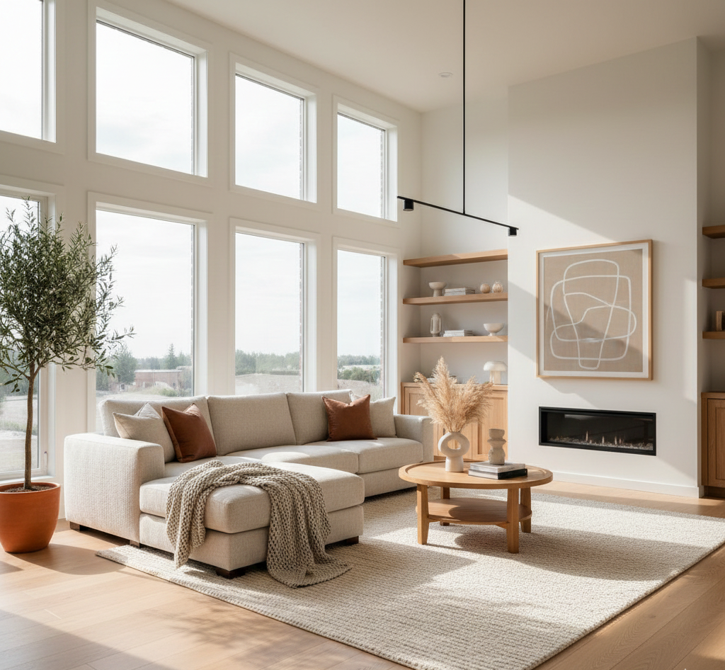 Home staging con luz natural estilo revista