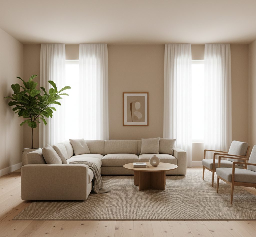 fotografía inmobiliaria minimalista