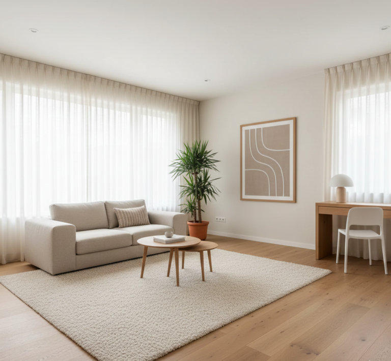 home staging minimalista cálido 2026