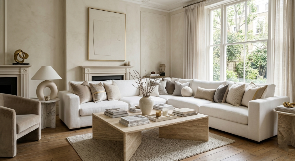 Espacio con diseño estético atractivo pero poca funcionalidad