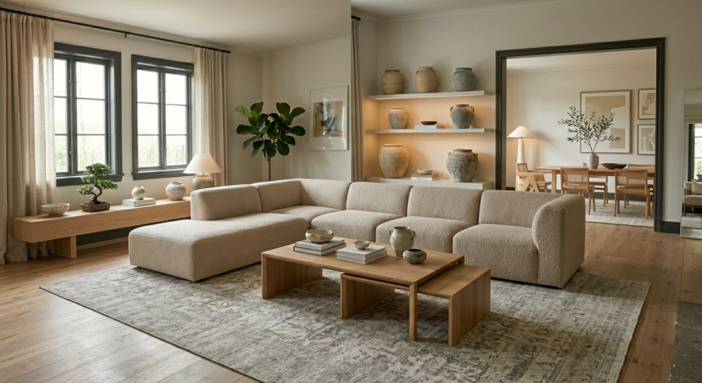 Ejemplo de diseño funcional con distribución estratégica y proporciones correctas