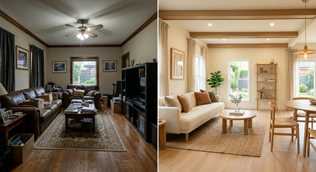 ROI inmobiliario con home staging sostenible