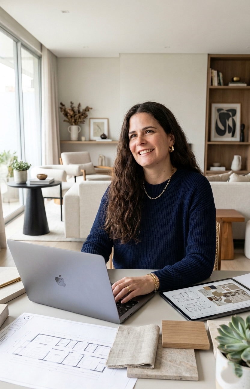 Jesica Samanez — Diseñadora de Interiores Online